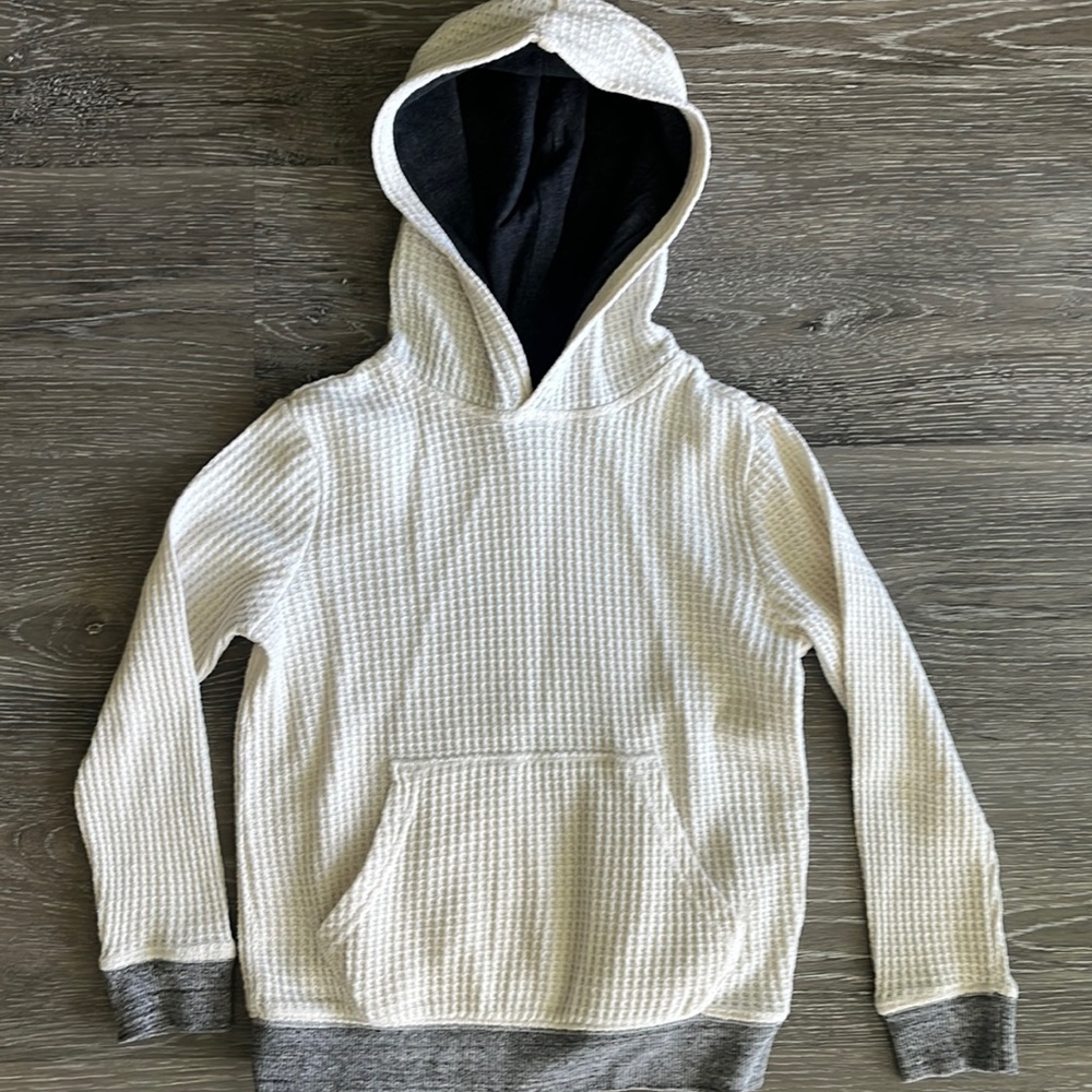 Waffle sweater hoodie - Picture 1 of 5